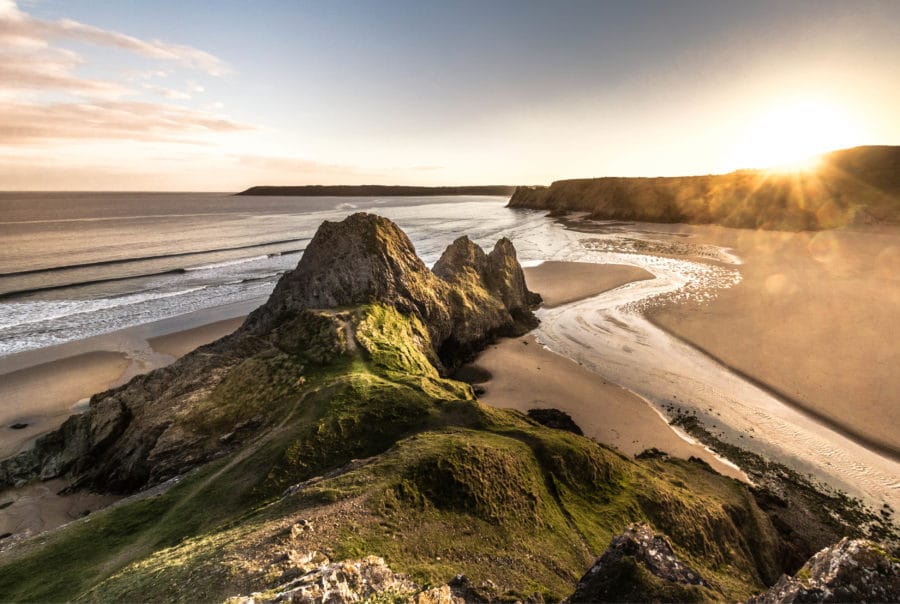 UK Beach Landscape