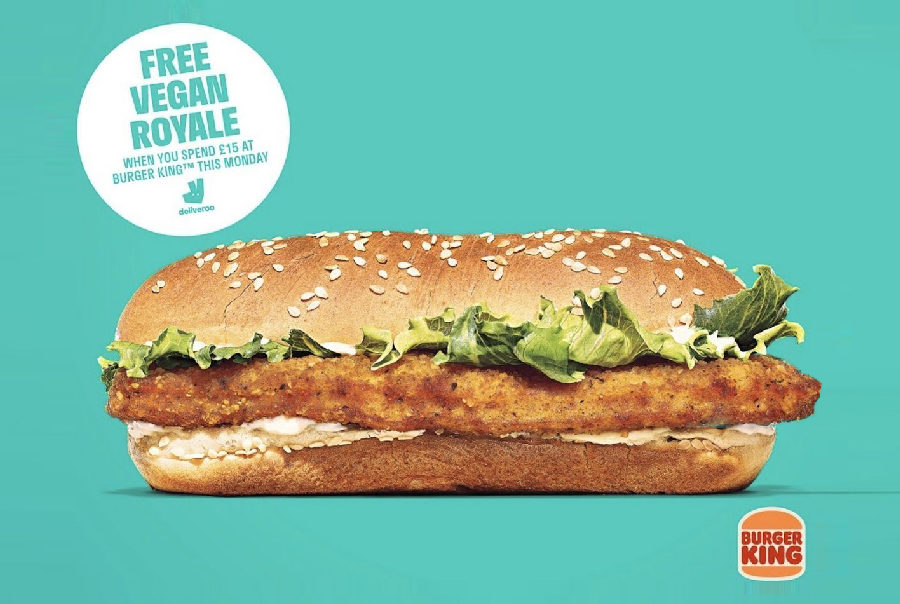 Burger King Vegan Royale Promotion