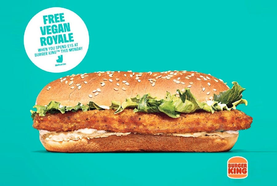 Burger King Vegan Royale Promotion