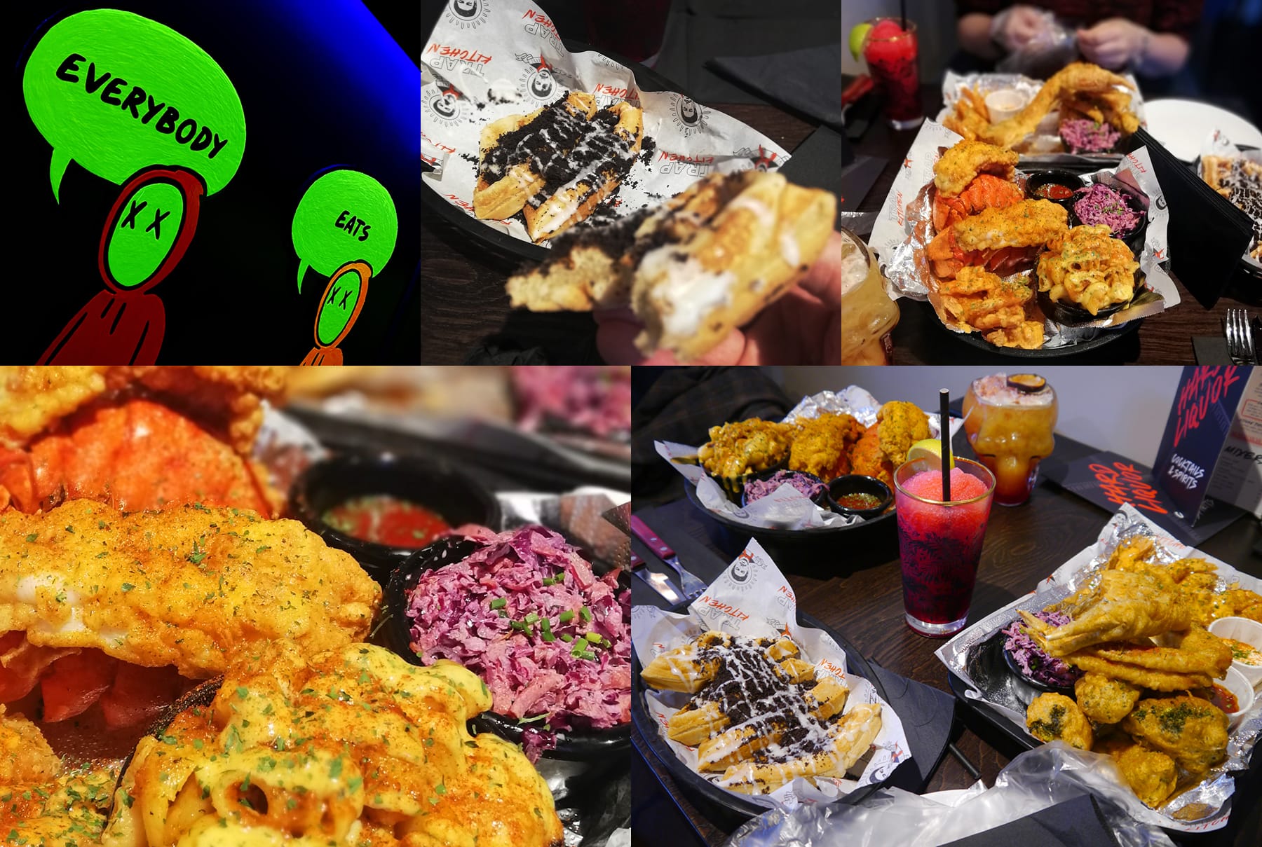 Food & Drink Menu Campaign Trap Kitchen Eat With Your Eyes™