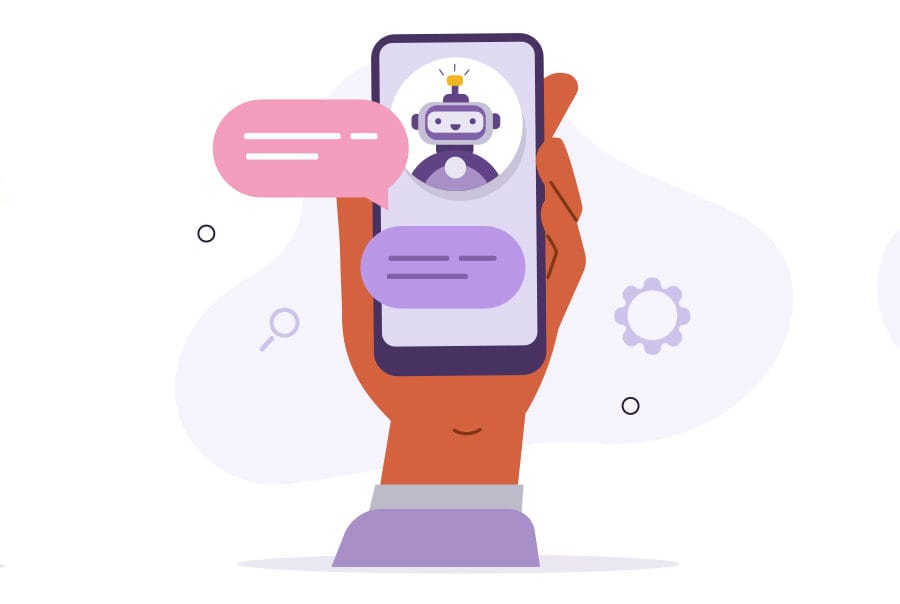 chat bot ordering food