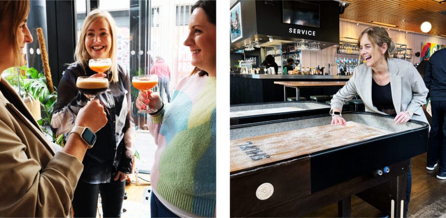 shuffleboard at Players