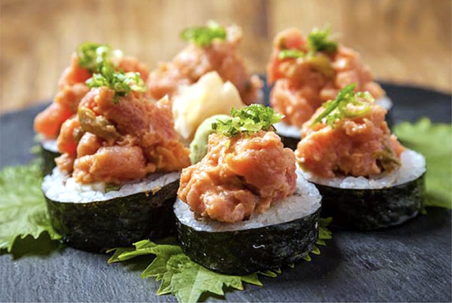 Sunda New Asian's Gambler Sushi Roll