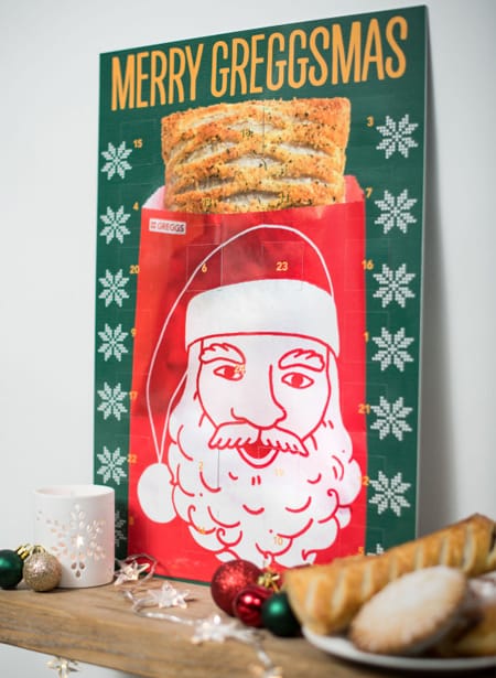 Greggs Xmas Poster Thumbnail