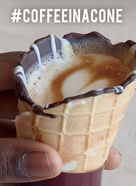#coffeeinacone - Coffee in a Cone - Thumbnail