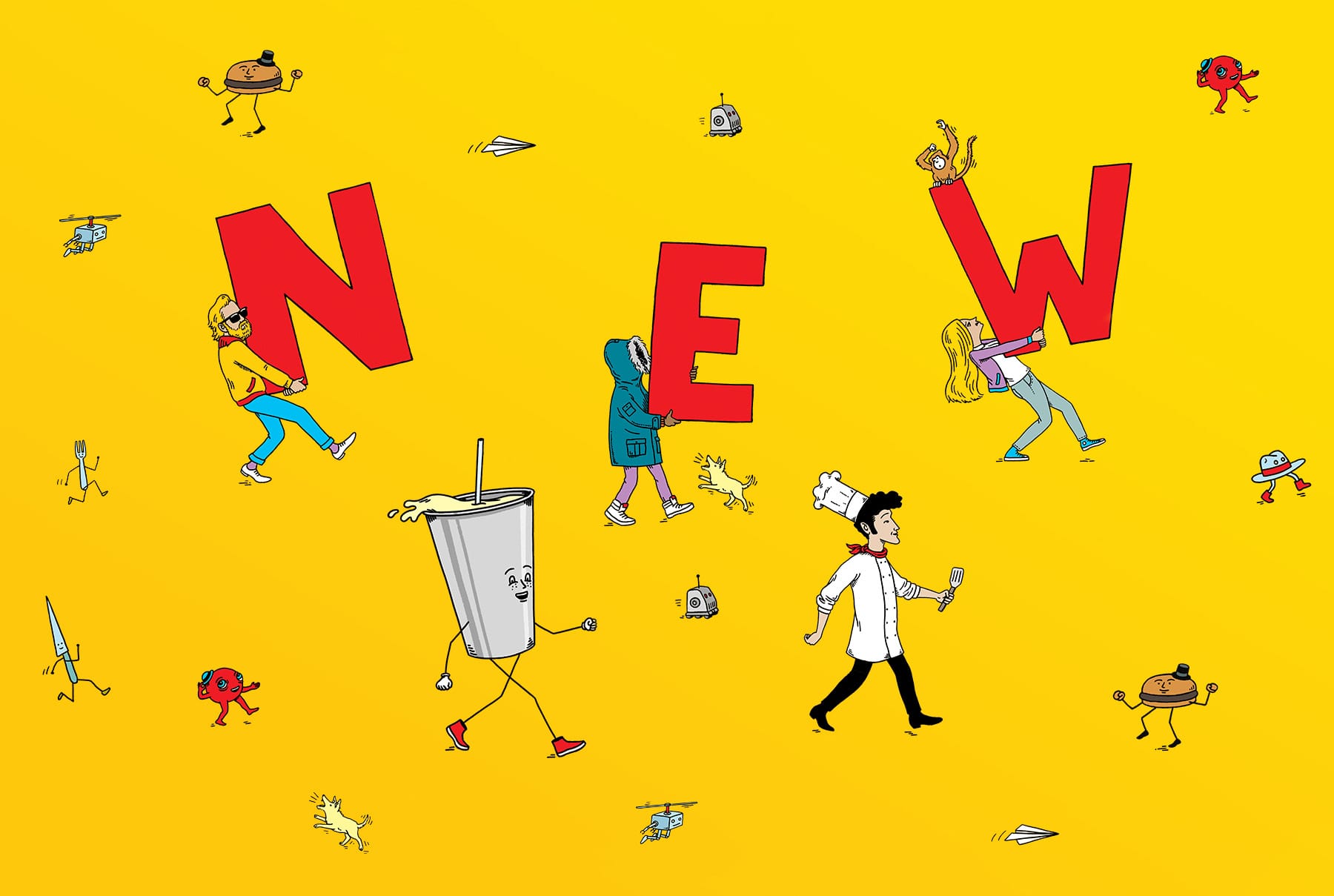 Byron Burger Illustration Header