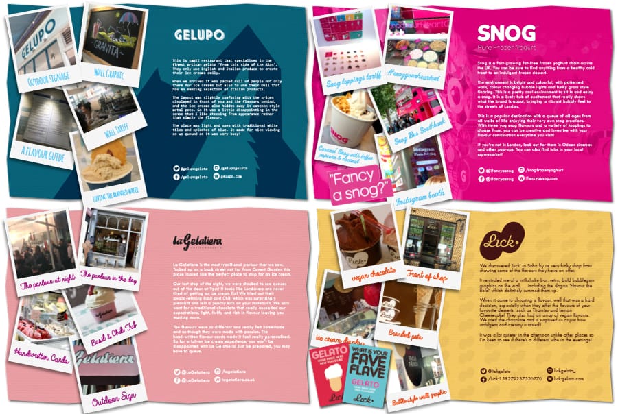 Ice Cream - Website Design