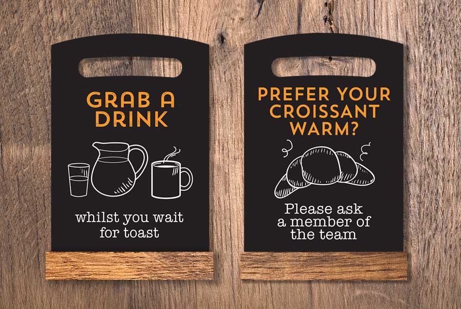 Travelodge Breakfast Campaign Messanging Boards