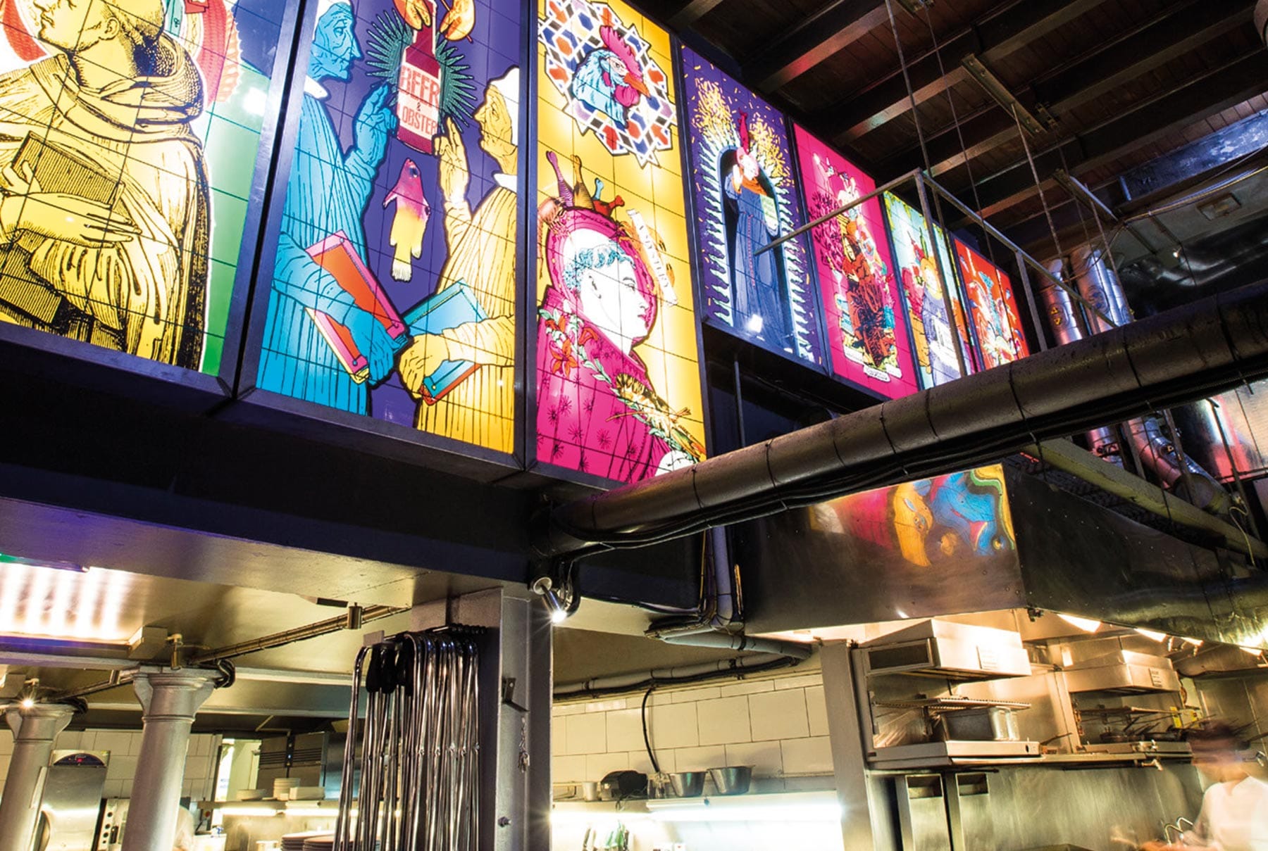 Belgo Kitchen & Stain Glass