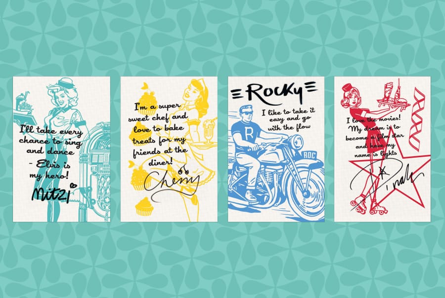 Butlin's Diner Posters