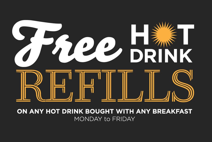 Café in the Park Lettering