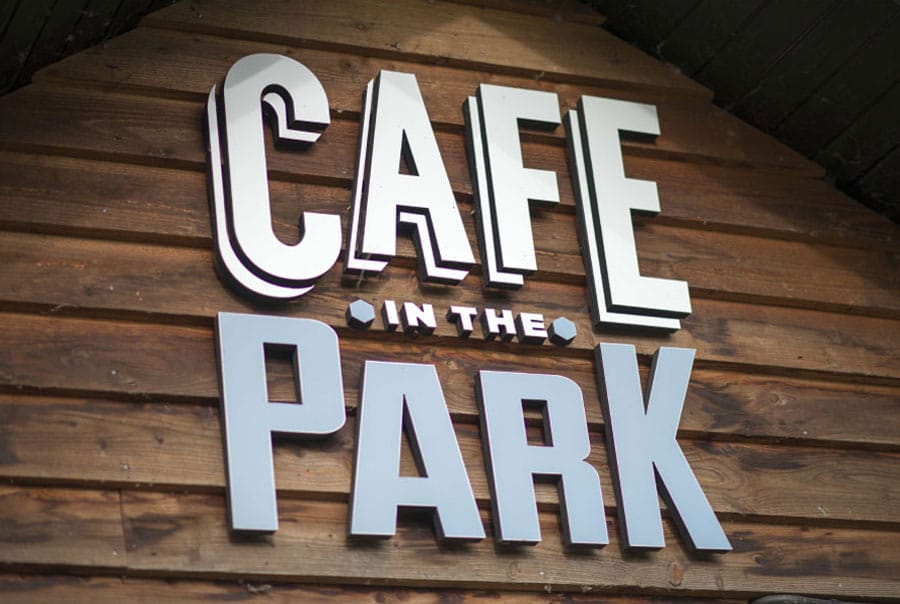 Café in the Park Logo