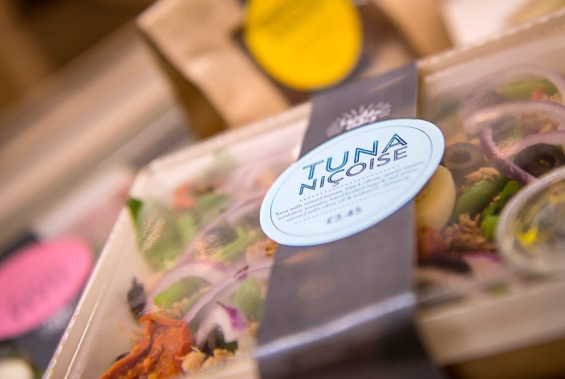 Debenhams Watch Strap Salad Packaging