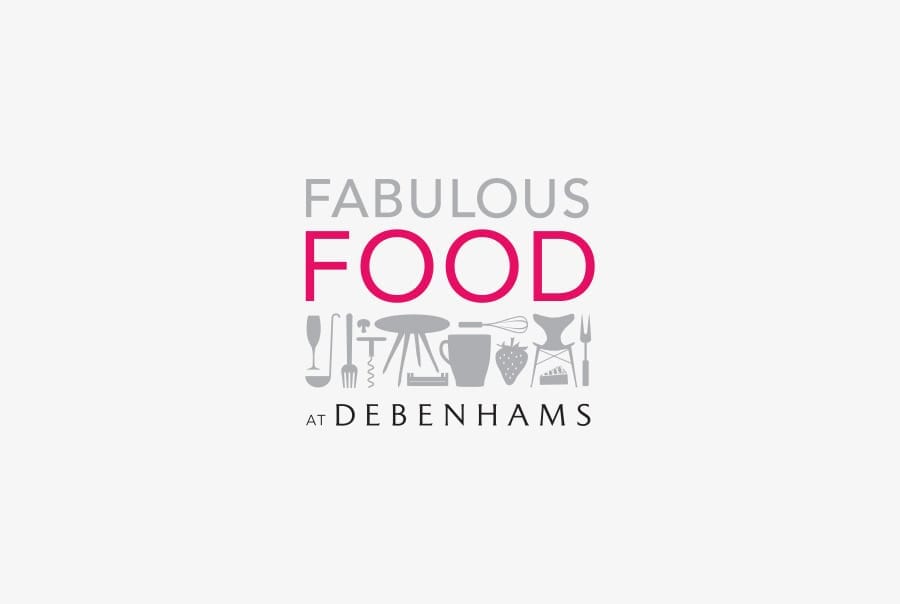 Debenhams Fabulous Food Logo Design