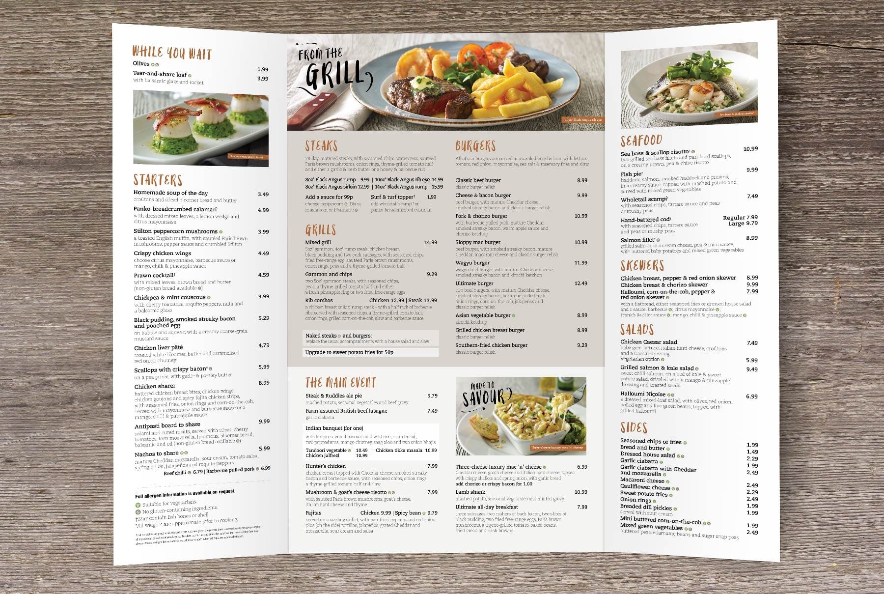 Eating Inn New Menu Inside