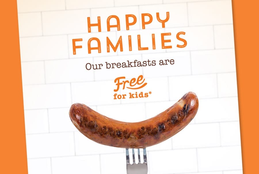 Travelodge Breakfast Campaign Poster