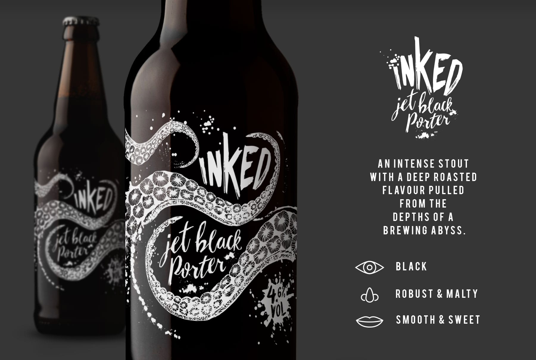 Hip Hops Beer Branding - Inked