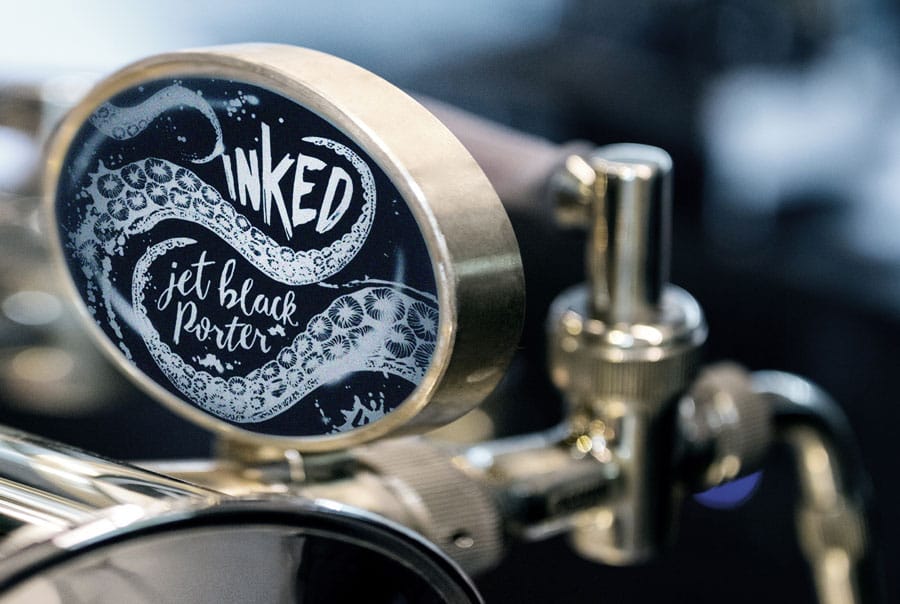 Hip Hops Beer Branding - Inked Pumpclip Design