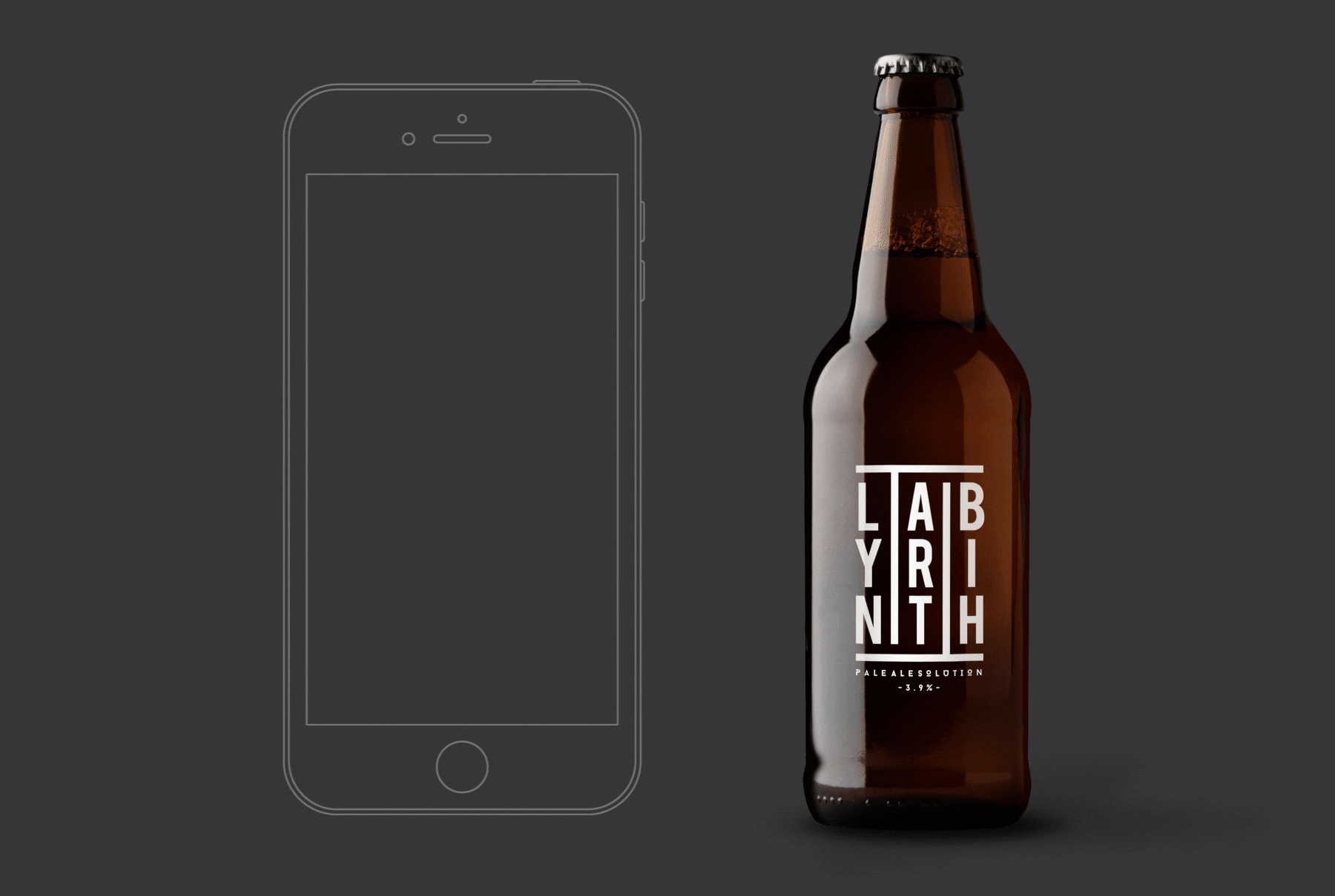 Hip Hops Beer Branding - Labyrinth Digital Design