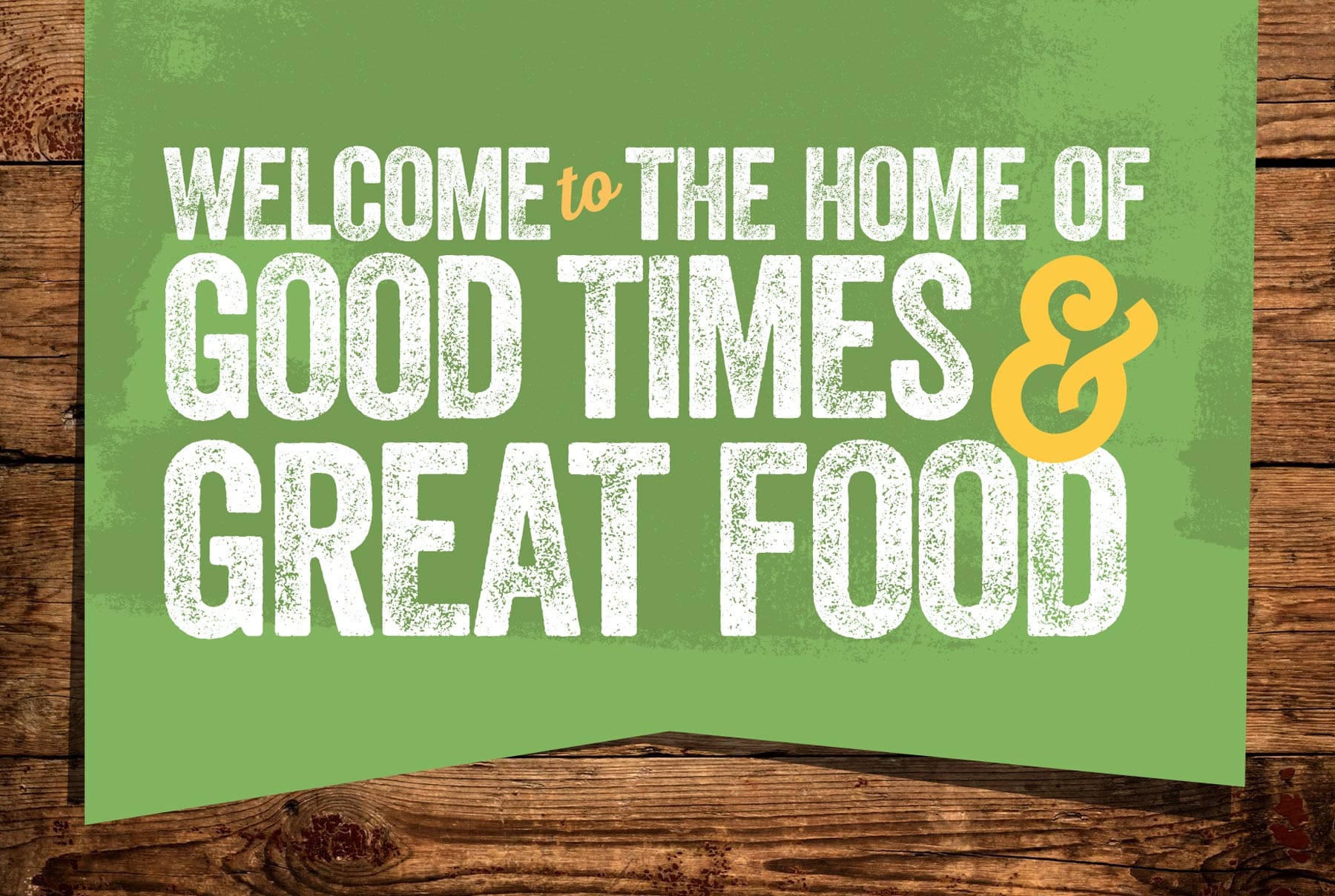 Hungry Horse Brand Repositioning - Welcome Message