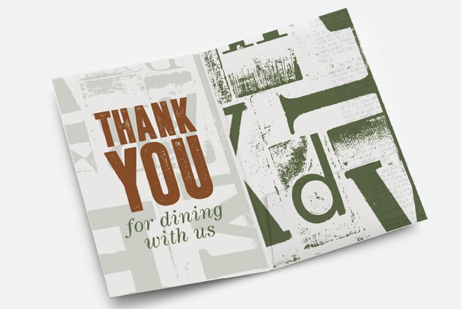 Huxleys Restaurant Bar Brand Repositioning - Billfold Design