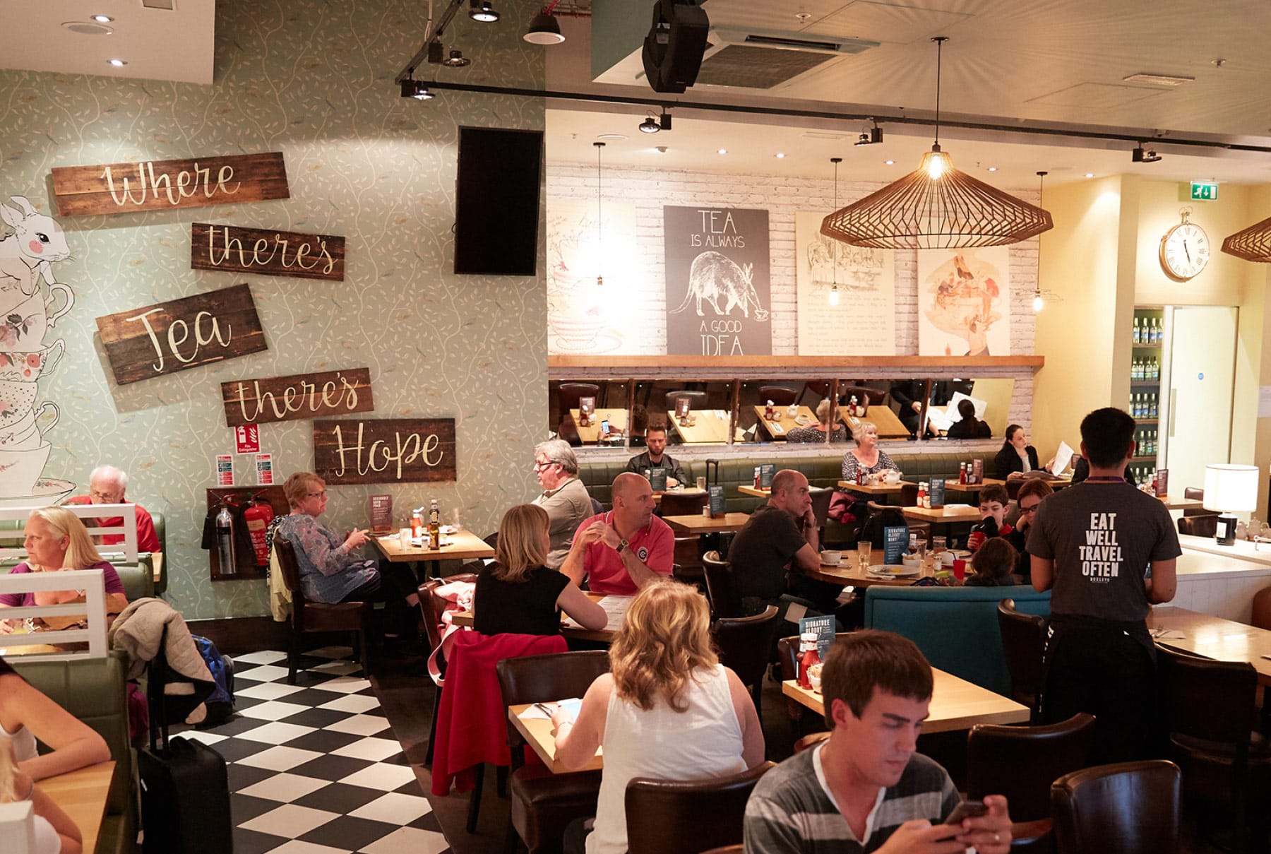 Huxleys Restaurant Bar Brand Repositioning - Restaurant Environment Design