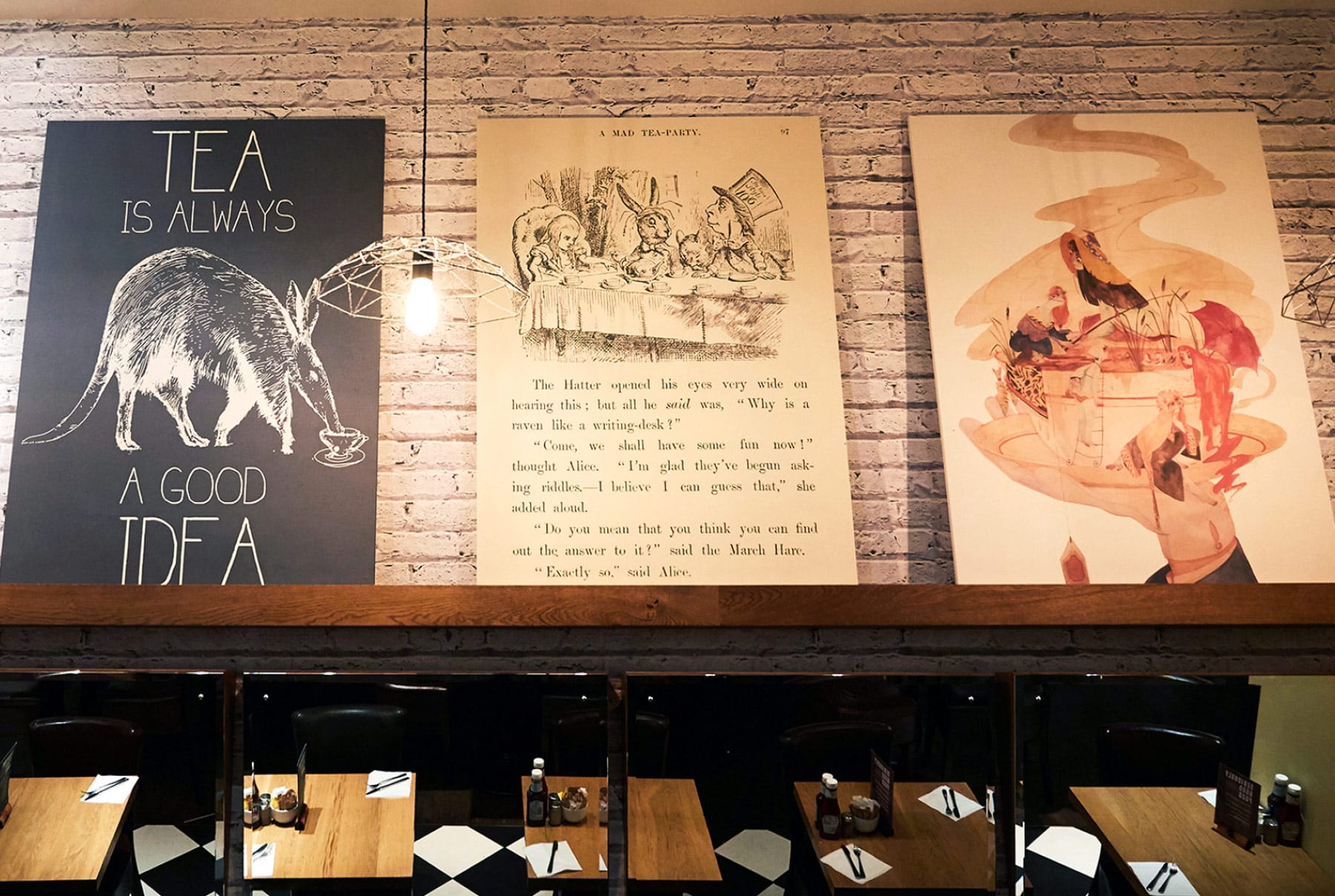 Huxleys Restaurant Bar Brand Repositioning - Restraurant Interior Design