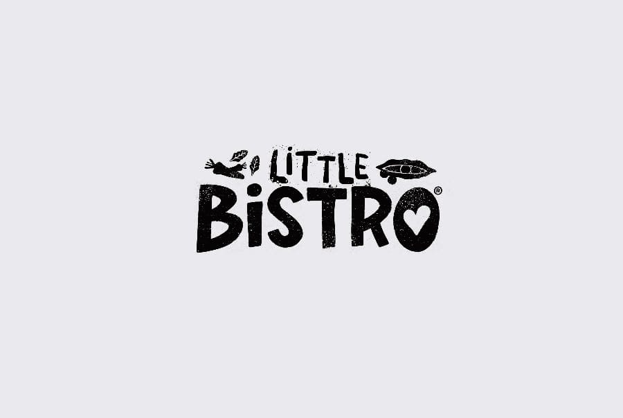 Kiddylicious Little Bistro Logo Black & White