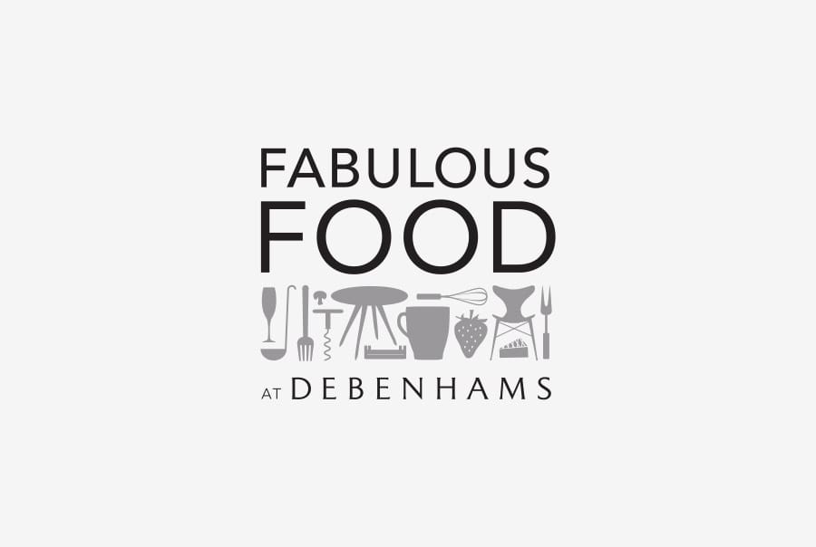 Debenhams Fabulous Food Branding Design