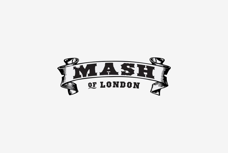 Mash of London Food Branding Design