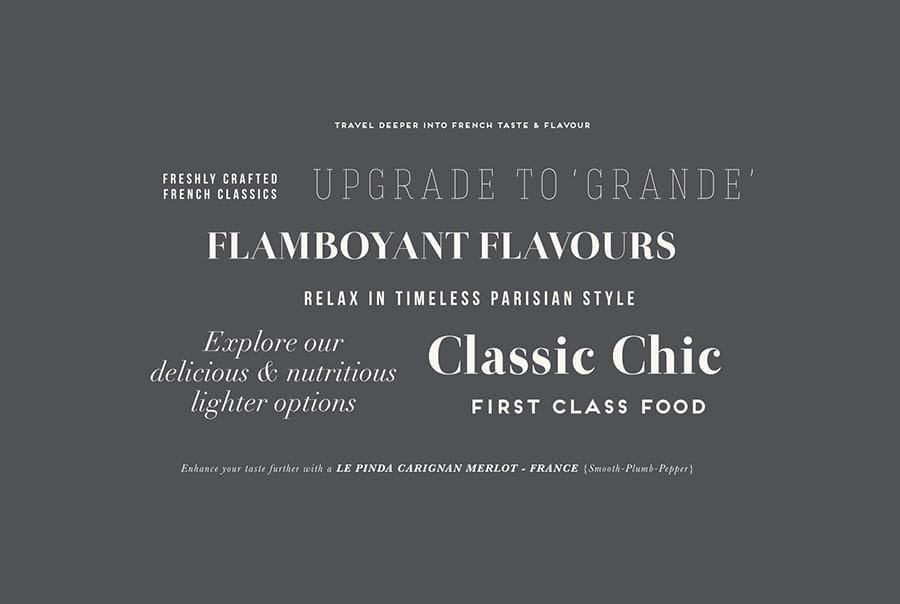 Oriel Grande Brasserie - Tone of Voice