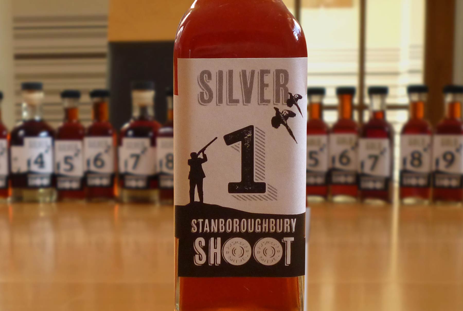 Gin Bottle Packaging design