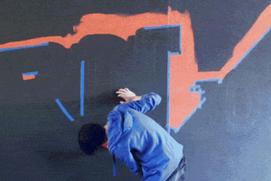 Born to Eat Wall Art Masking