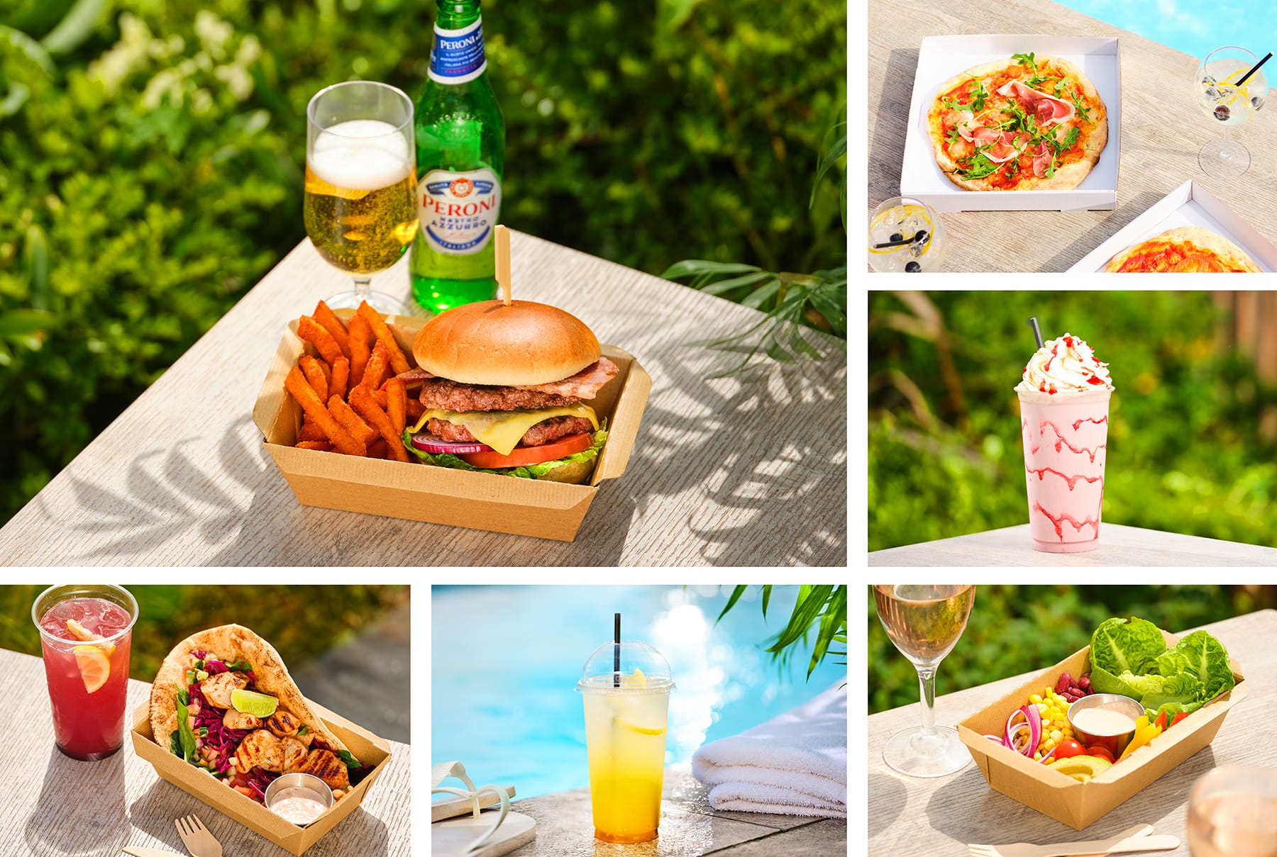 food photography for David Llyod