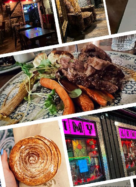 Iceland food collage