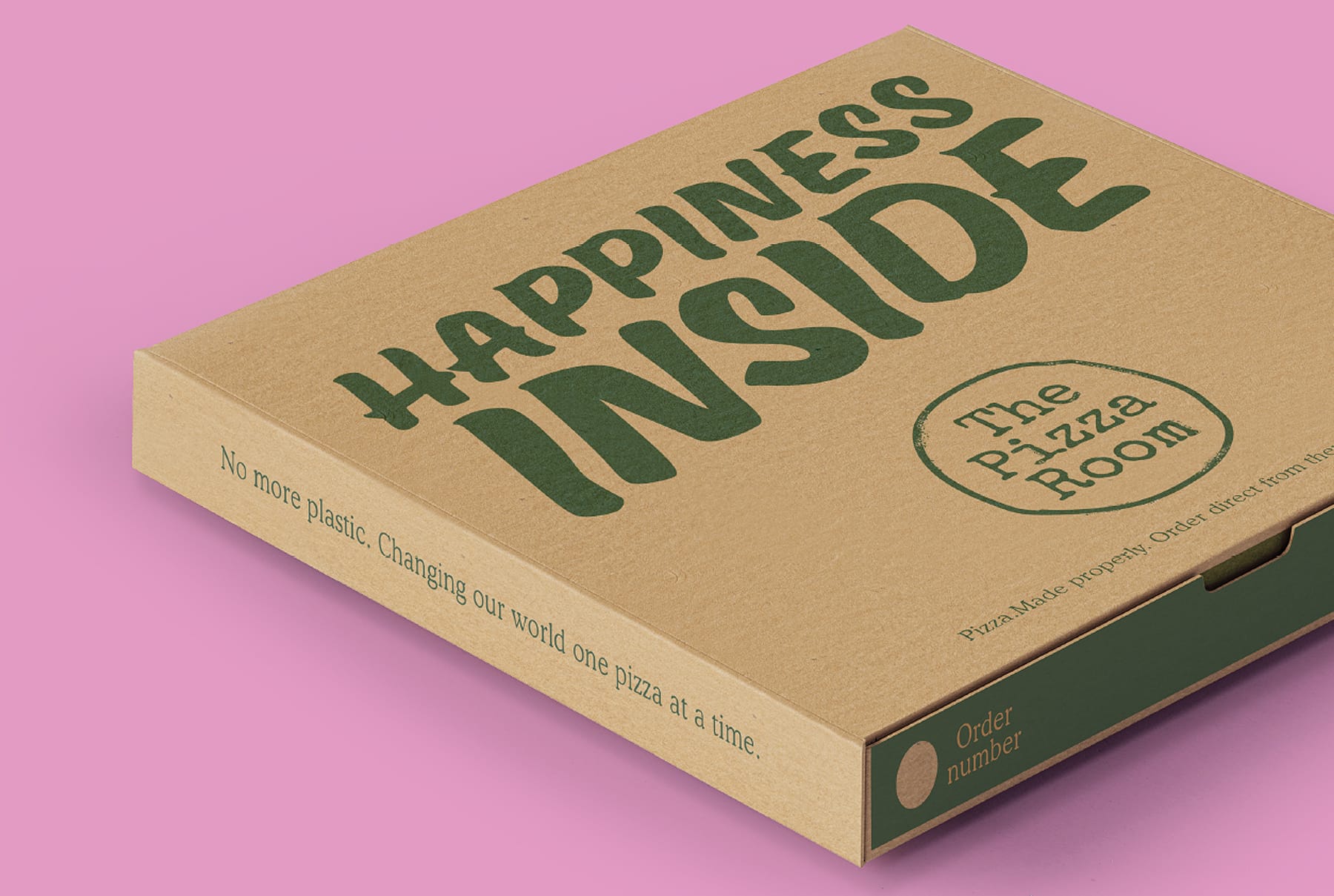 The Pizza Room Packaging Design