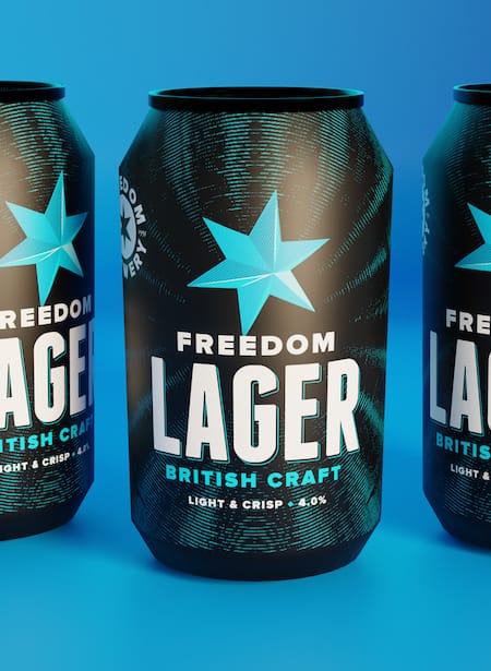 CGI beer cans, Freedom Brewery